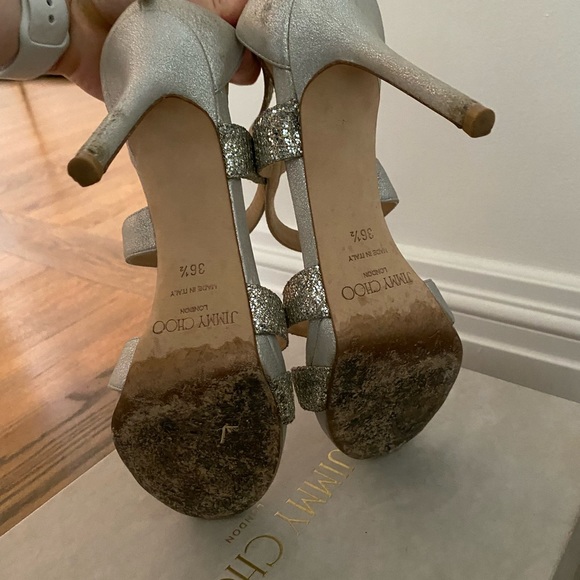 Wedding Choos!! Plenty of life left! Wore them 6 years ago for ONE NIGHT!! - Picture 4 of 7